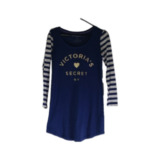 Victoria Secret Blue NY Pajama Shirt/Dress